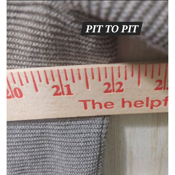 Banana Republic Men's Tipped Supima Cotton Button Cardigan Large Med Grey Pocket - Picture 9 of 11